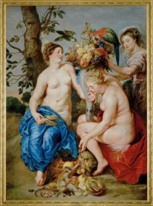 Cerere con due ninfe da Peter Paul Rubens